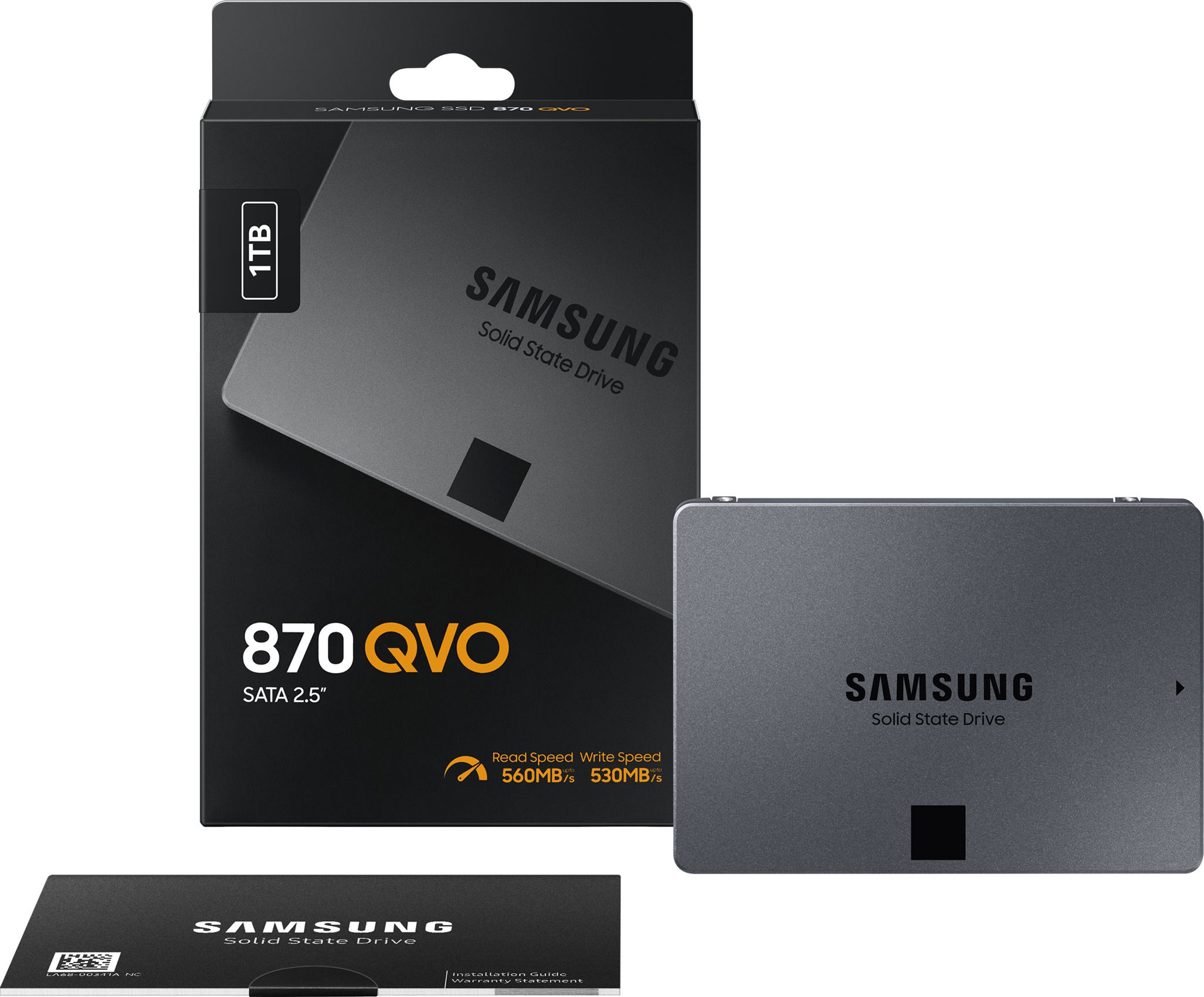 SAMSUNG SSD 870 QVO 1To 2.5p SATA-6.0Gbps